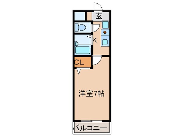 セントラルハイツ五才美の物件間取画像